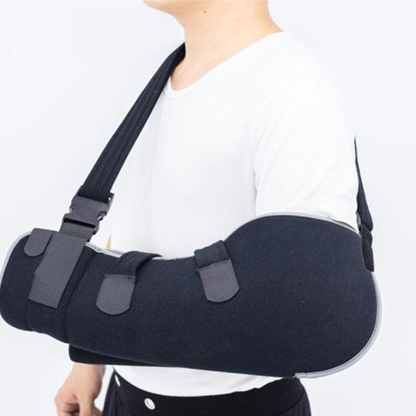 Xiamen Huakang Orthopedic Co Ltd Adjustable Arm Sling With Shoulder Abduction Pillow And Waist Support Straps Chinamedonline China Online Medical B2b Platform For Global Buyers